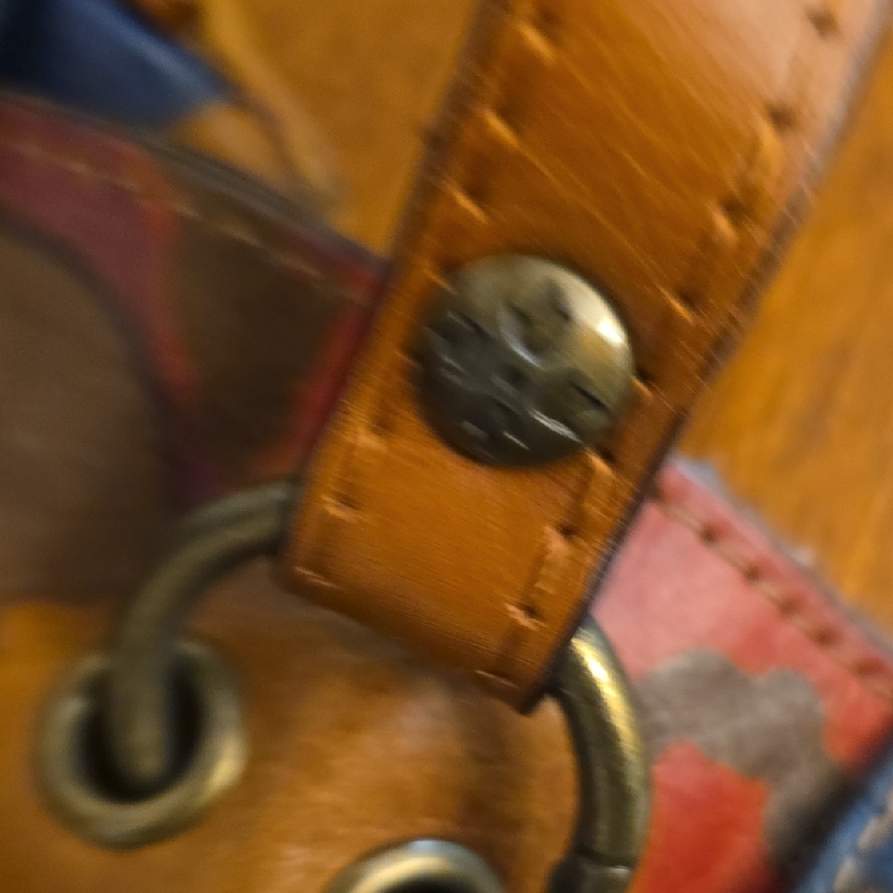 Patricia Nash Multicolor Leather Crossbody Bag - Picture 7 of 7